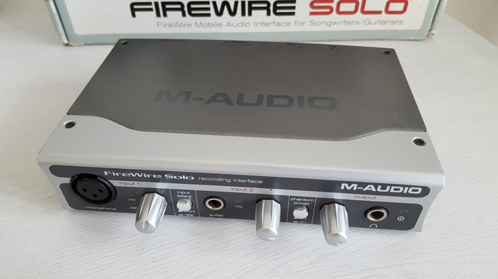 m audio firewire solo driver windows 10