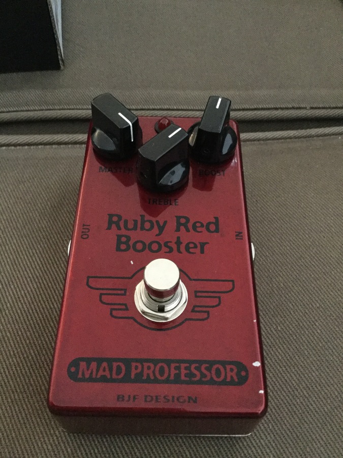 Mad Professor Ruby Red Booster image (1603192) Audiofanzine