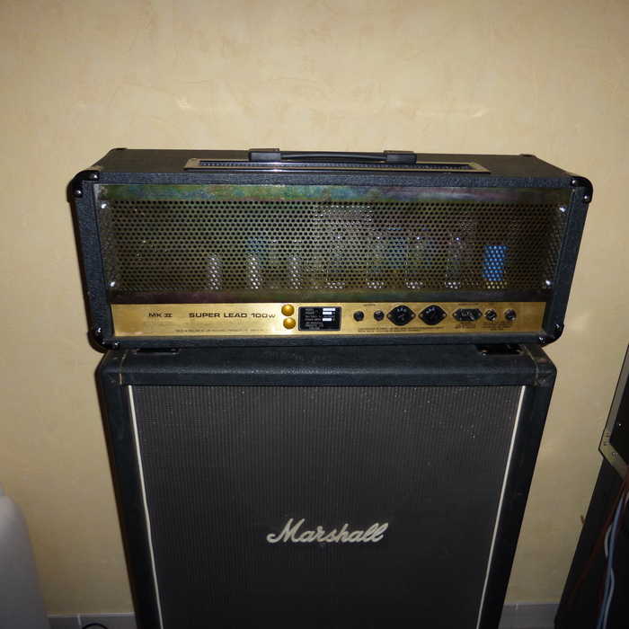 Photo Marshall 1959 Jcm800 Super Lead 1981 1989 Marshall 1959