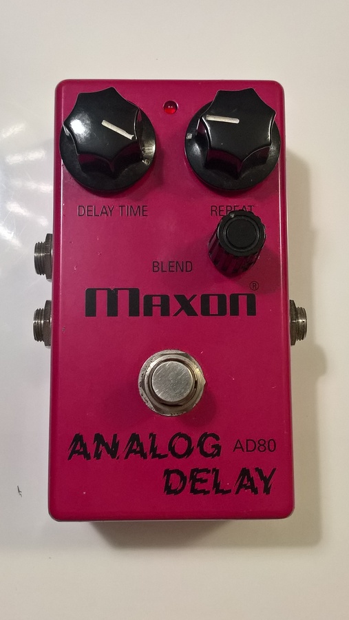 Maxon AD-80 アナログディレイ+inforsante.fr