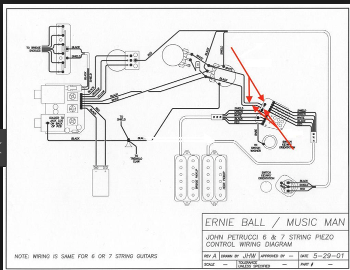 Musicman John Petrucci Wiring Diagram - Wiring Diagram