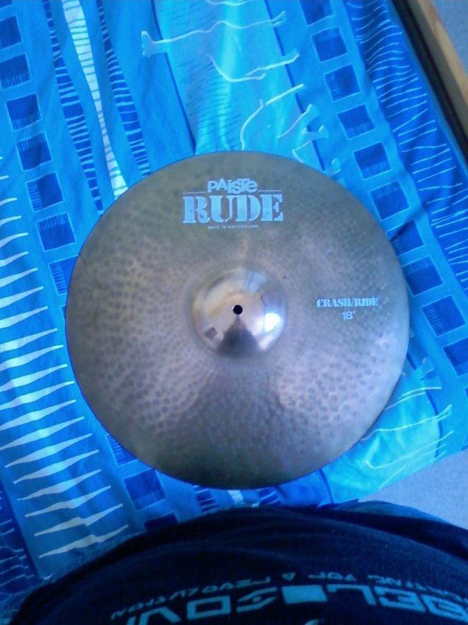 Paiste Rude Crash/Ride 18" image (14110) Audiofanzine