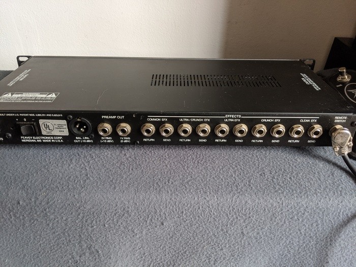 Rock Master Tube Preamp Peavey Rock Master Tube Preamp Audiofanzine