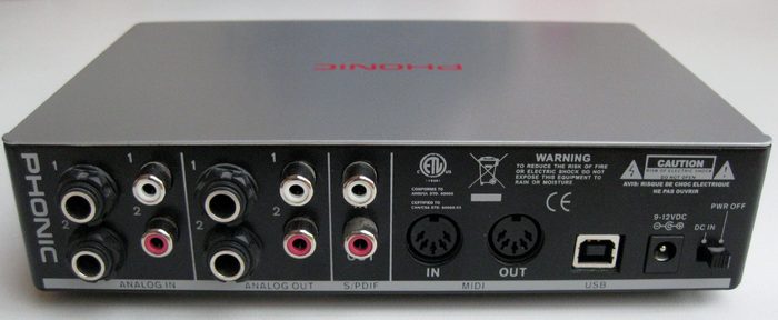 Phonic firefly 302 usb обзор