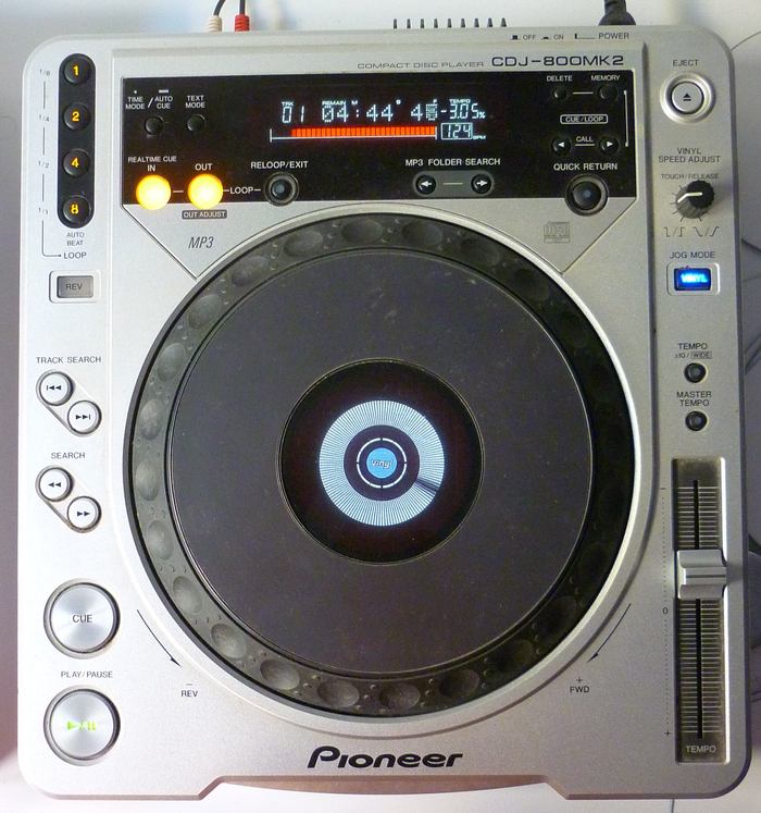 pioneer cdj 800 mk2