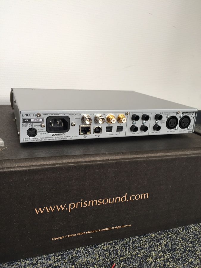 Prism Sound Lyra 2 image (1967513) Audiofanzine