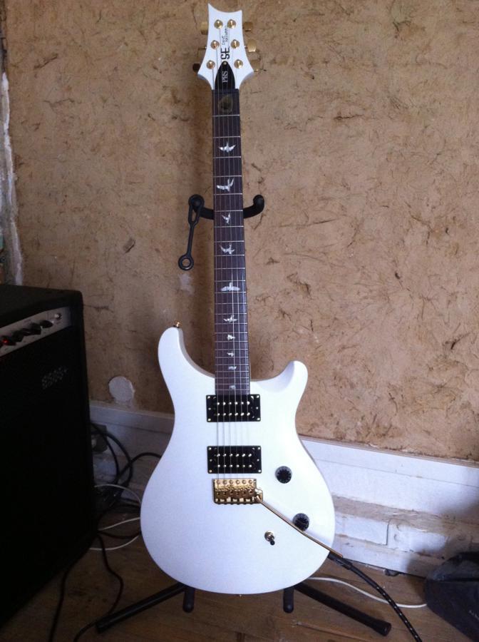 Photo PRS SE Dave Navarro - Jet White : PRS SE Dave Navarro (#622997 ...