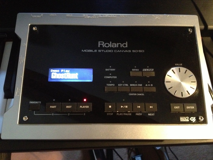 Photo Roland SD-50 : Roland SD-50 (98817) (#596195) - Audiofanzine