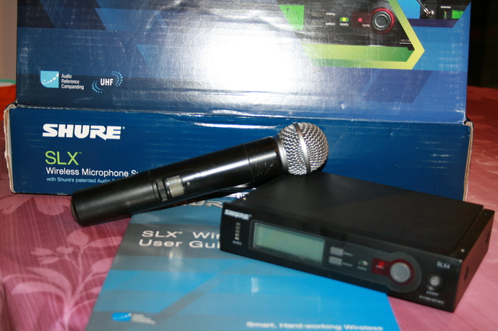 Photo Shure Slx Shure Slx Series Slx L Audiofanzine