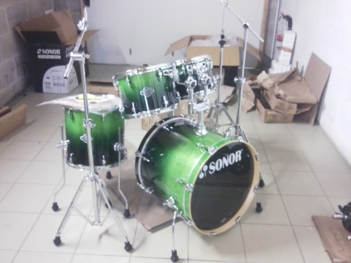 Sonor Essential Force Studio Set - Green Fade (31814)