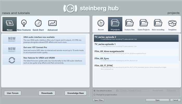 Steinberg Nuendo 12.0.70 instal the last version for mac