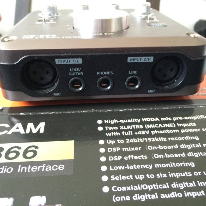 Для чего нужна внешняя звуковая карта tascam us 366