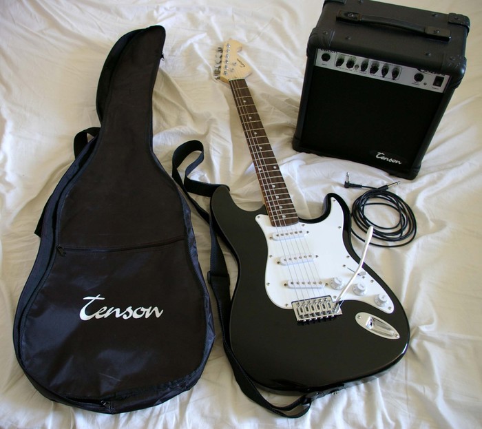Photo Tenson Pack Guitare Electrique Debutant Tenson Pack Guitare Electrique Debutant (20511
