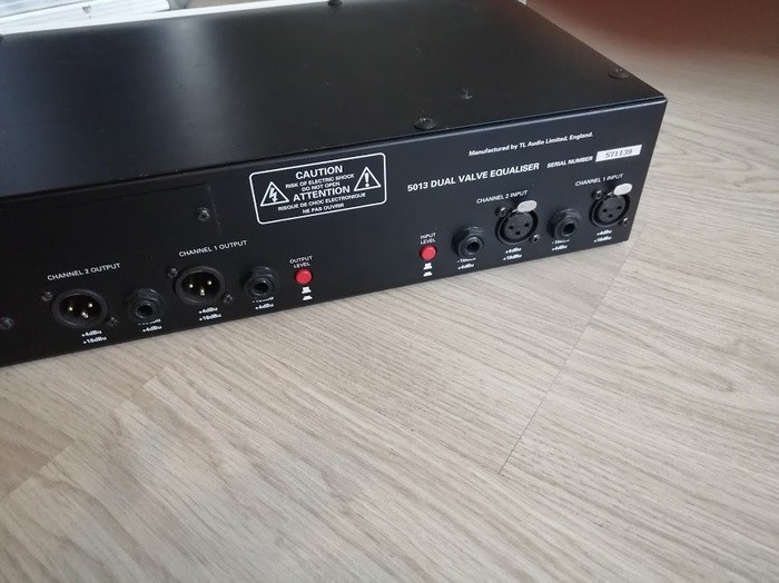 5013 Dualchannel Tube Parametric EQ TL Audio Audiofanzine