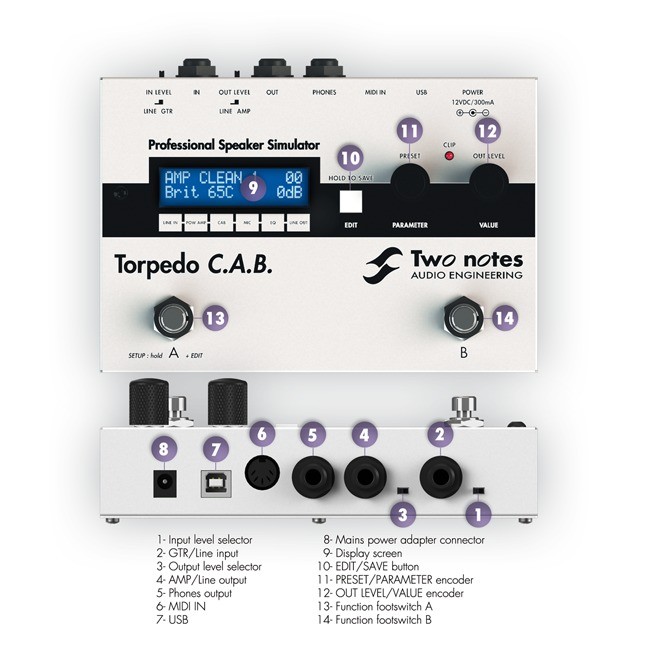 Two Notes Audio Engineering Torpedo C.A.B. (Cabinets in A Box) (12853)