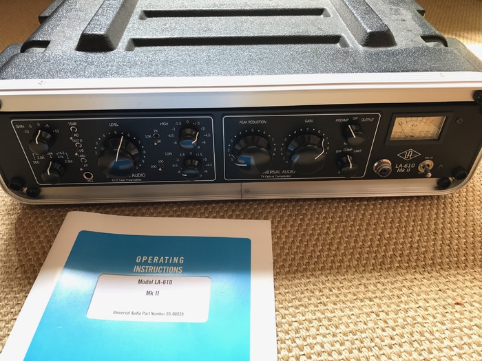 Universal Audio LA610 MK II image (1769715) Audiofanzine