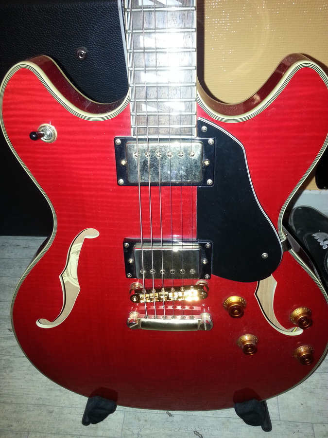 Photo Washburn HB35 Washburn HB35 Wine Red (810675) Audiofanzine