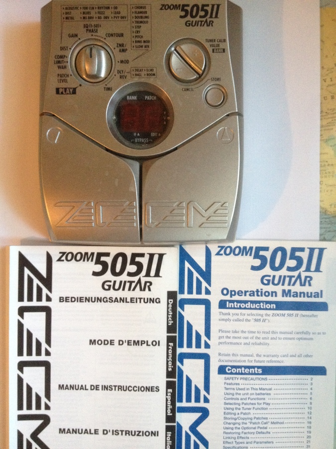 Photo Zoom 505II Guitar Zoom 505 II Guitar (1117655) Audiofanzine