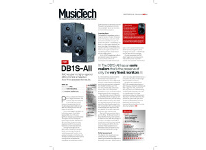 Musictech db1saII review 