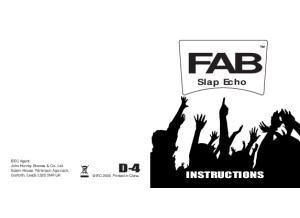FAB D4 echo instructions 
