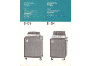 Ampeg Amplifier Catalog   1973 5 