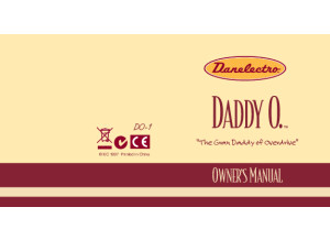 Daddy 0 manual 