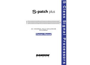 s patchplus OM v1 