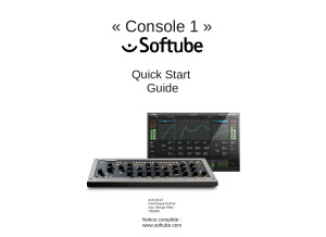 QSG Console1 Softube Domduf 