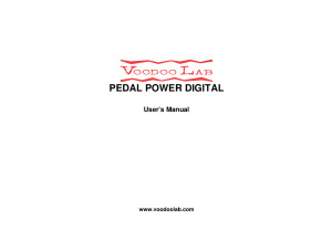 Voodoo Lab Pedal Power Digital Manual 