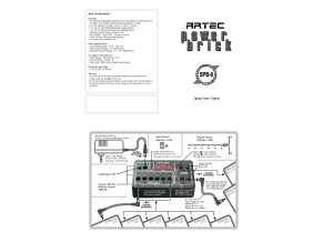 Artec SPB-8 Power Brick Manual