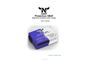 N-Audio Powerbox Mk2 Manuel