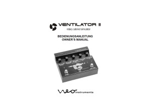 Neo Ventilator II  Français 