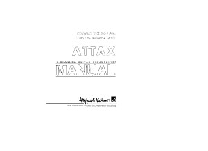 Hughes & Kettner Attax Preamp Manual