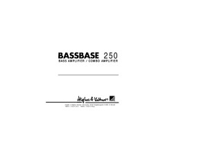 Hughes & Kettner BassBase 250 Manual