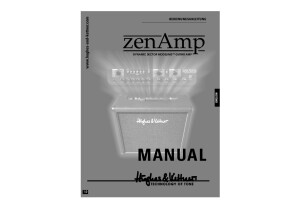 Hughes & Kettner zenAmp Manual
