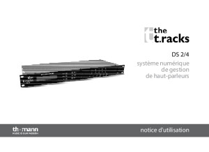T-racks DS 2/4 manuel   Francais