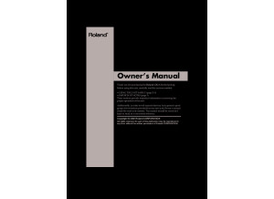 Roland GK-3 Manual
