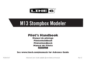 Line 6 M13 Manual