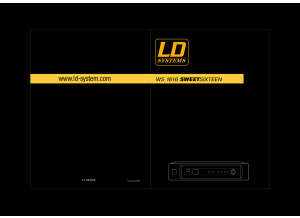 LD Systems WS 1616 MD Manual 