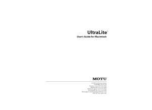 UltraLite Manual Mac 