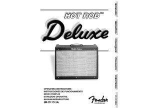 Hot Rod Deluxe - Mode d'emploi 
