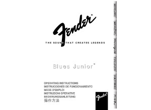 Blues Junior - Mode d'emploi