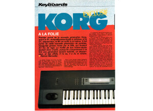 Test du Korg M1 par le mag Keyboards