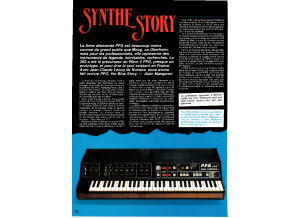 Synthé Story PPG 360a par le mag Keyboards