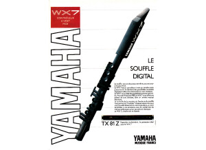 Publicité Yamaha WX7 