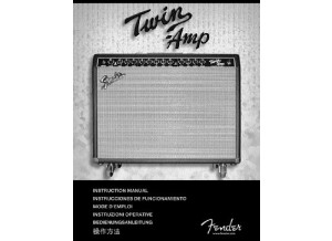 Twin Amp [2002-2010] - Mode d'emploi