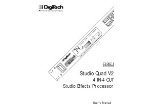 DigiTech Studio Quad V2 