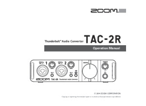 TAC-2R Manual