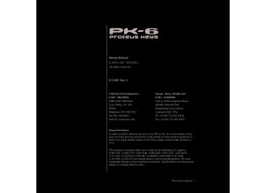 Manual PK 6RevE 