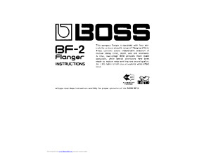 BF-2 Manual